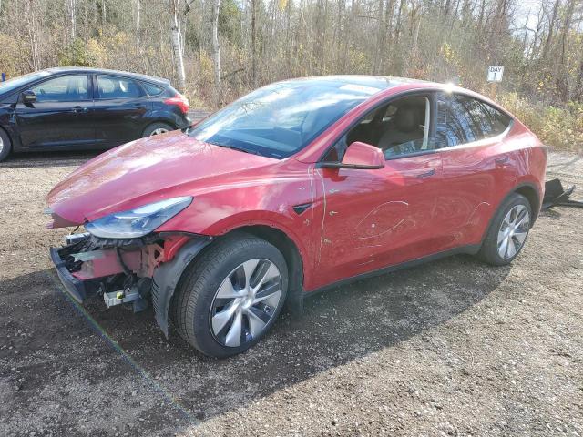 TESLA MODEL Y 2022 with VIN 7SAYGDEE4NF544801 - Photo from auction