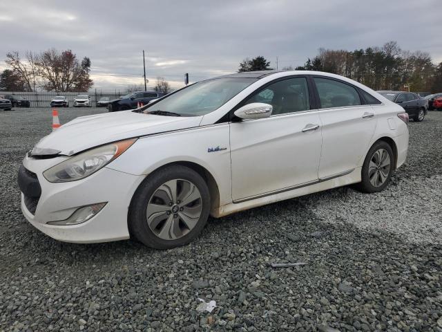 HYUNDAI SONATA HYB 2015 with VIN KMHEC4A49FA132663 - Photo from auction