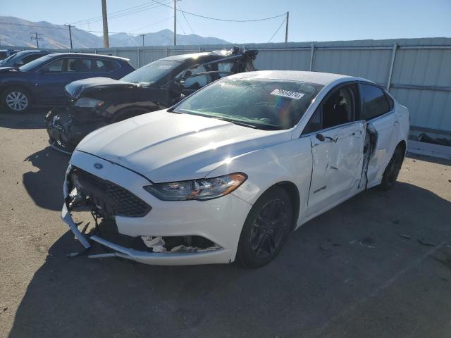 FORD FUSION SE 2018 with VIN 3FA6P0LU4JR172625 - Photo from auction