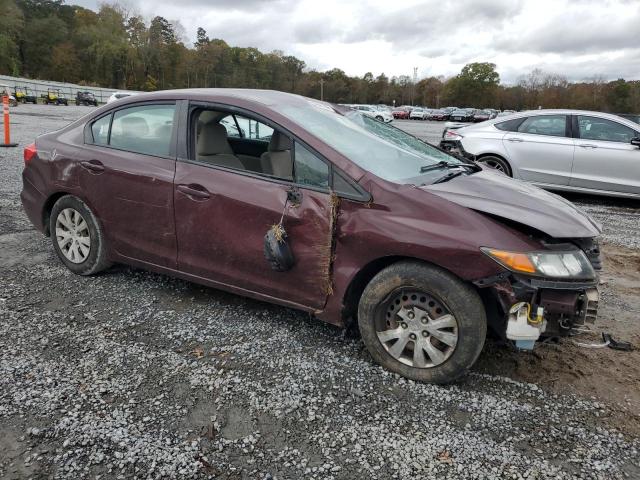 Photo 4 from auction – 2012 HONDA CIVIC LX with VIN 2HGFB2F50CH551727