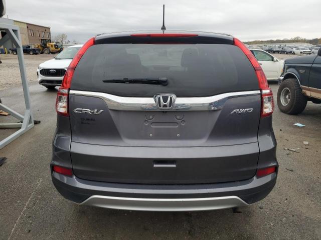 Photo 6 from auction – 2016 HONDA CR-V EX with VIN 5J6RM4H55GL140101