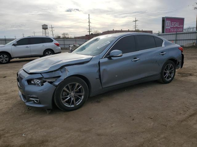 INFINITI Q50 PREMIU 2017 with VIN JN1EV7AR9HM840346 - Photo from auction