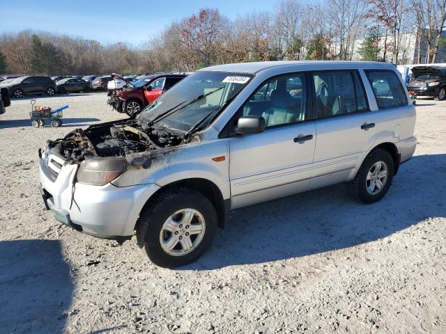 HONDA PILOT LX 2007 with VIN 5FNYF181X7B025102 - Photo from auction