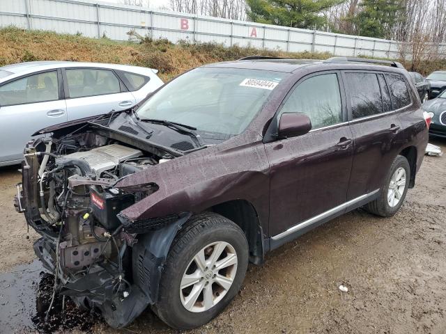 TOYOTA HIGHLANDER 2012 with VIN 5TDBK3EH9CS170958 - Photo from auction