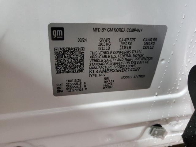 Photo 14 from auction – 2024 BUICK ENCORE GX with VIN KL4AMBS25RB214187
