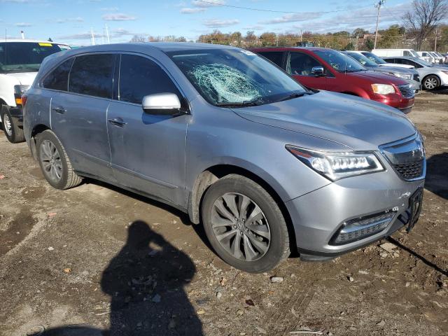 Foto 4 de la subasta – 2016 ACURA MDX TECHNO con VIN 5FRYD3H4XGB005376