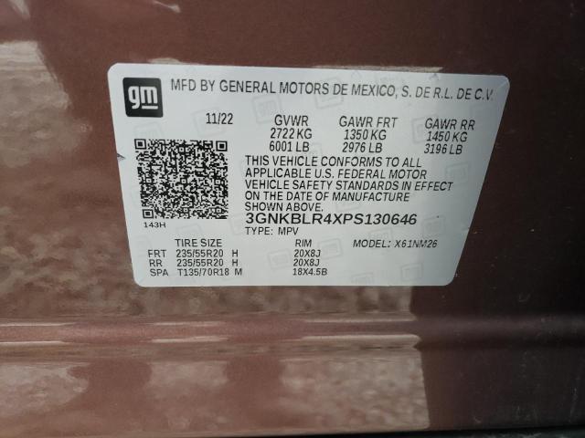 Photo 14 from auction – 2023 CHEVROLET BLAZER PRE with VIN 3GNKBLR4XPS130646