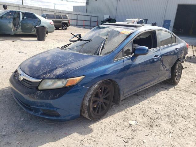 HONDA CIVIC EX 2012 with VIN 19XFB2F80CE080845 - Photo from auction