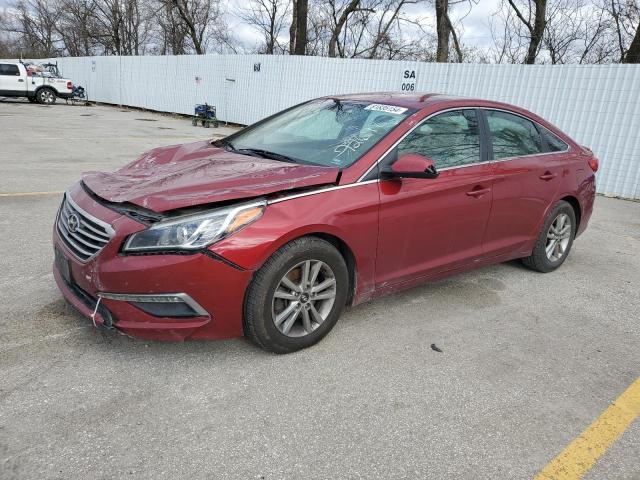 HYUNDAI SONATA SE 2015 with VIN 5NPE24AF4FH202829 - Photo from auction