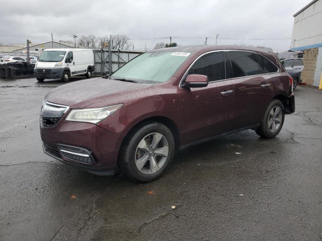 ACURA MDX 2016 with VIN 5FRYD4H2XGB047275 - Photo from auction