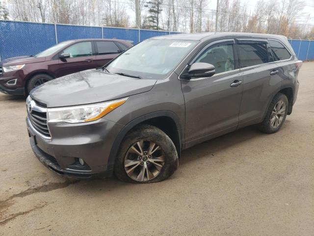 TOYOTA HIGHLANDER 2016 with VIN 5TDBKRFH7GS330603 - Photo from auction
