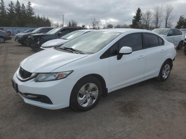 HONDA CIVIC LX 2013 with VIN 2HGFB2E46DH030733 - Photo from auction