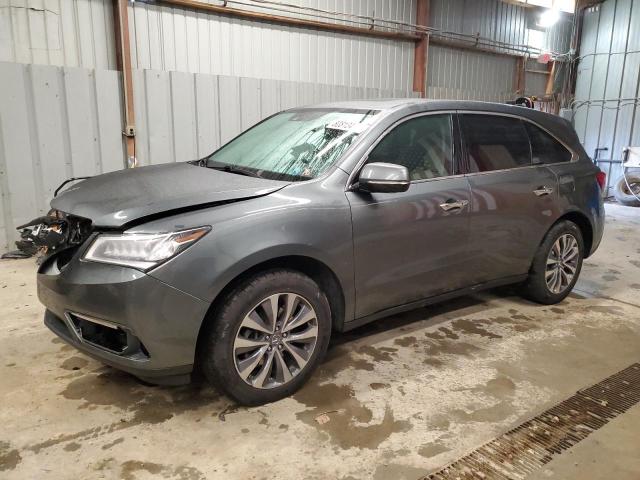 ACURA MDX TECHNO 2014 with VIN 5FRYD4H46EB019665 - Photo from auction