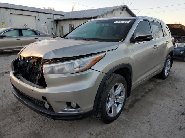 TOYOTA HIGHLANDER 2015 with VIN 5TDDKRFHXFS074397 - Photo from auction