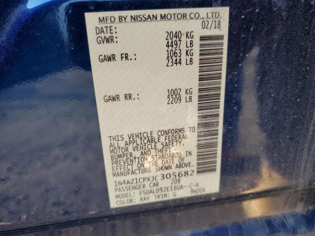 Photo 14 from auction – 2018 NISSAN LEAF S with VIN 1N4AZ1CPXJC305682