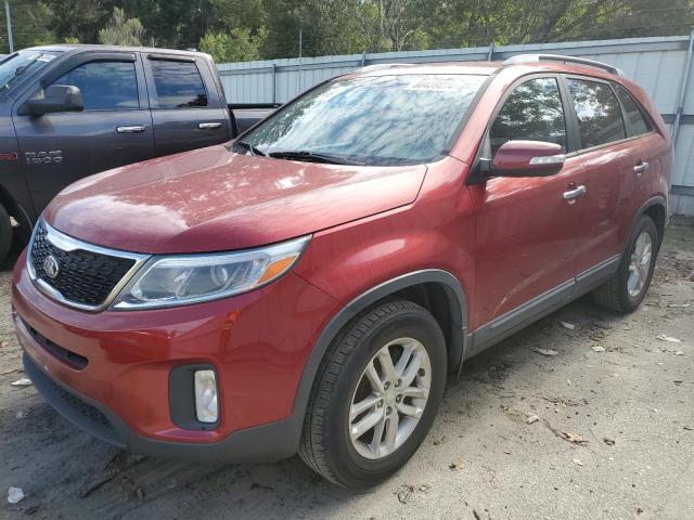 KIA SORENTO LX 2015 with VIN 5XYKT4A71FG643320 - Photo from auction