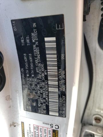 Photo 14 from auction – 2014 LEXUS GX 460 PRE with VIN JTJJM7FX4E5088743