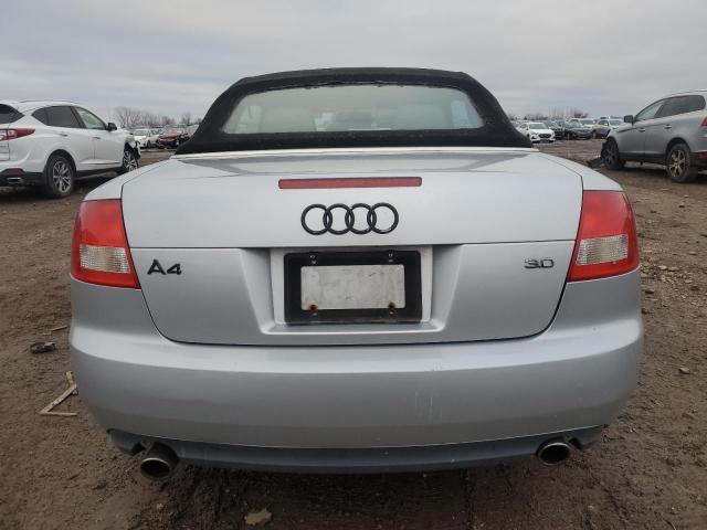 Photo 6 from auction – 2003 AUDI A4 3.0 CAB with VIN WAUAT48H03K017352