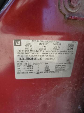 Photo 14 from auction – 2011 GMC TERRAIN SL with VIN 2CTALMEC1B6291340
