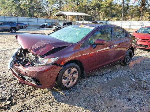 Photo 1 from auction – 2014 HONDA CIVIC LX with VIN 19XFB2F56EE055036