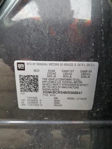Photo 14 from auction – 2021 CHEVROLET BLAZER 2LT with VIN 3GNKBCRS4MS568847