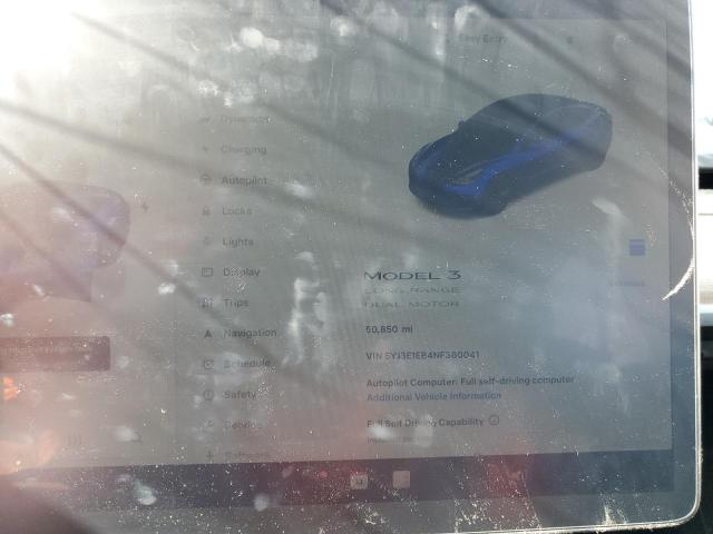 Photo 9 from auction – 2022 TESLA MODEL 3 with VIN 5YJ3E1EB4NF360041