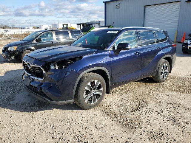 TOYOTA HIGHLANDER 2021 with VIN 5TDGZRBH6MS533016 - Photo from auction