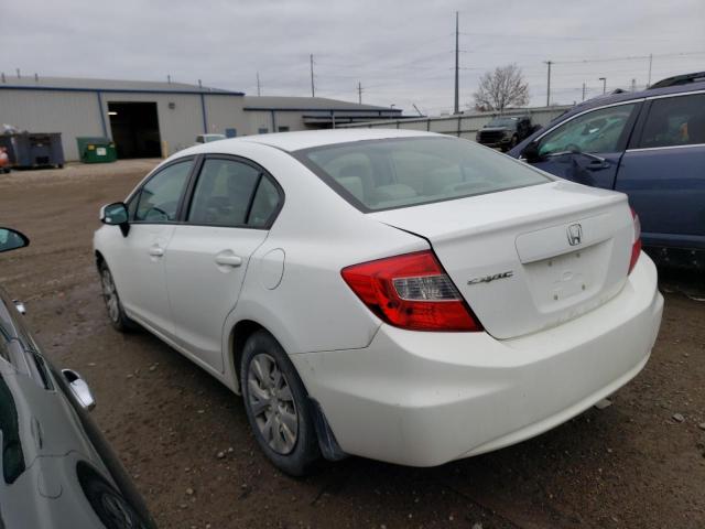 Photo 2 from auction – 2012 HONDA CIVIC LX with VIN 19XFB2F51CE093142