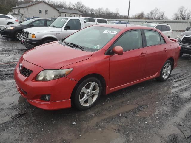 TOYOTA COROLLA BA 2009 with VIN 2T1BU40E89C032598 - Photo from auction