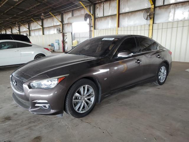 INFINITI Q50 BASE 2015 with VIN JN1BV7AR3FM421778 - Photo from auction