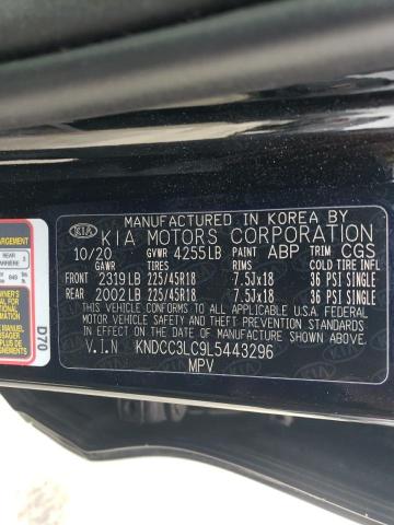 Photo 14 from auction – 2020 KIA NIRO with VIN KNDCC3LC9L5443296