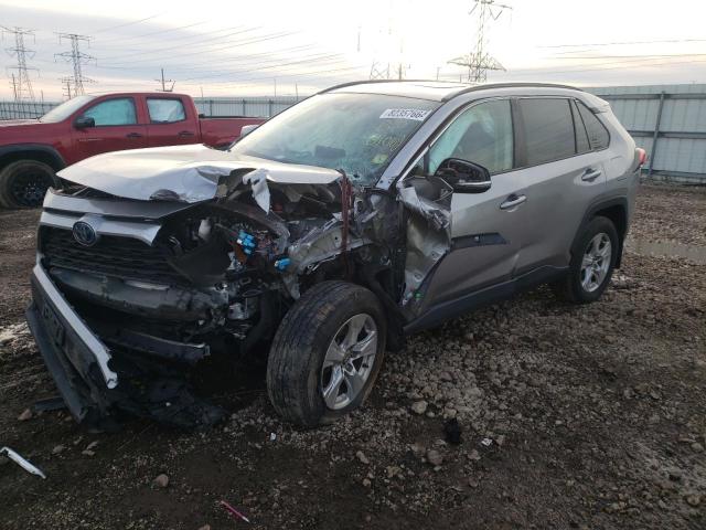 TOYOTA RAV4 XLE 2020 with VIN 4T3RWRFVXLU002142 - Photo from auction