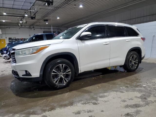TOYOTA HIGHLANDER 2016 with VIN 5TDJKRFH4GS258903 - Photo from auction