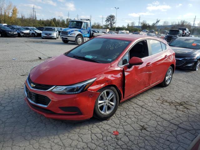 CHEVROLET CRUZE LT 2018 with VIN 3G1BE6SM7JS525699 - Photo from auction