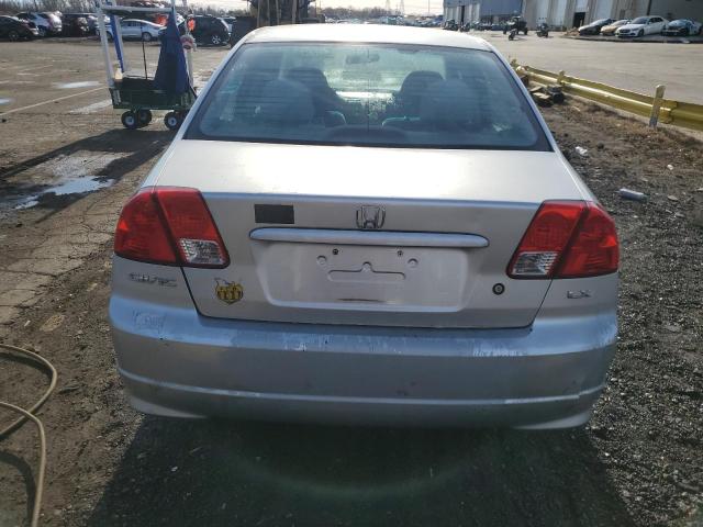 Photo 6 from auction – 2005 HONDA CIVIC LX with VIN 2HGES16595H504852