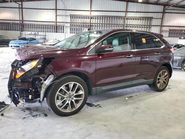 FORD EDGE TITAN 2018 with VIN 2FMPK3K80JBC58222 - Photo from auction