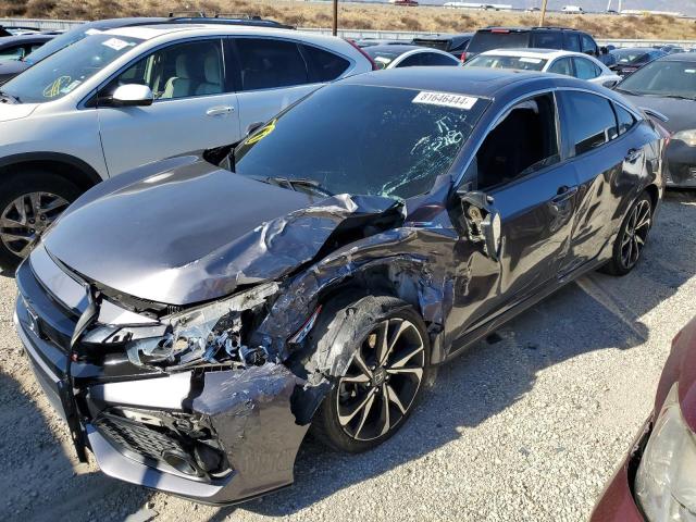 HONDA CIVIC SI 2019 with VIN 2HGFC1E52KH703918 - Photo from auction