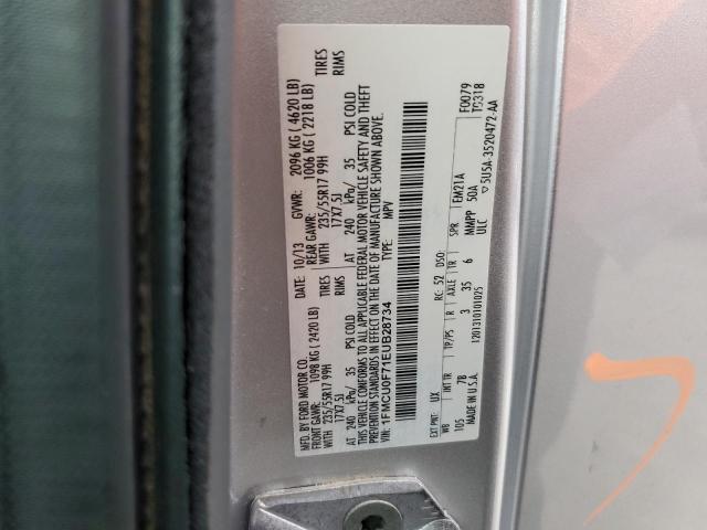 Photo 14 from auction – 2014 FORD ESCAPE S with VIN 1FMCU0F71EUB28734
