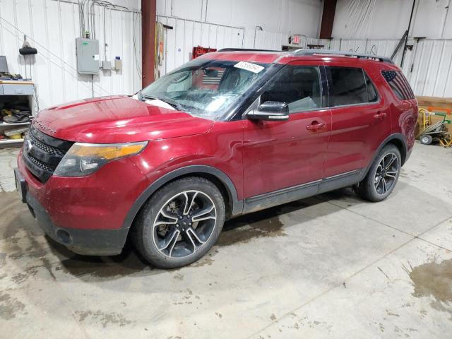 FORD EXPLORER S 2015 with VIN 1FM5K8GT5FGA40715 - Photo from auction