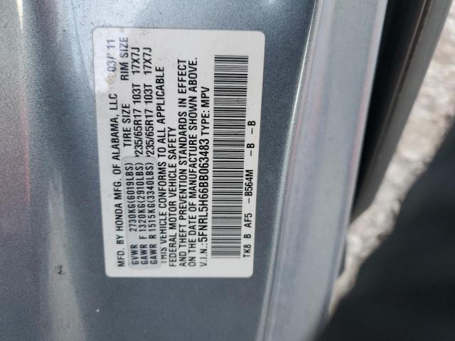 Photo 14 from auction – 2011 HONDA ODYSSEY EX with VIN 5FNRL5H66BB063483