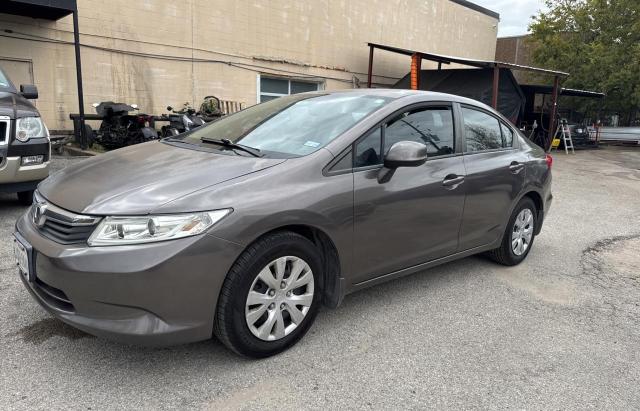 Photo 2 from auction – 2012 HONDA CIVIC LX with VIN 2HGFB2F57CH539459