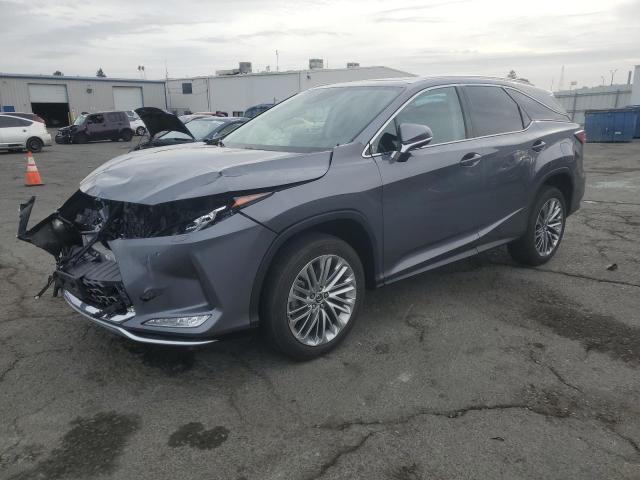 LEXUS RX 450H L 2021 with VIN JTJJGKFA3M2018186 - Photo from auction