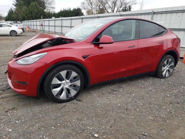 TESLA MODEL Y 2022 with VIN 7SAYGDEE5NF421251 - Photo from auction