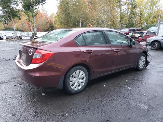Photo 3 from auction – 2012 HONDA CIVIC LX with VIN 19XFB2F5XCE095620