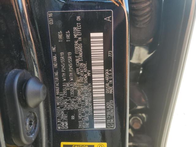 Photo 14 from auction – 2016 TOYOTA HIGHLANDER with VIN 5TDDCRFH8GS016514