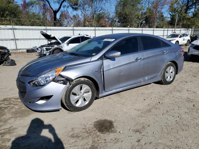 HYUNDAI SONATA HYB 2015 with VIN KMHEC4A46FA139263 - Photo from auction