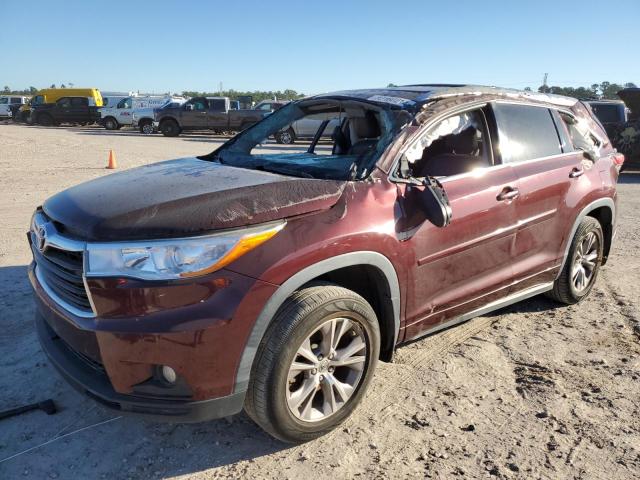 TOYOTA HIGHLANDER 2014 with VIN 5TDKKRFH3ES021191 - Photo from auction