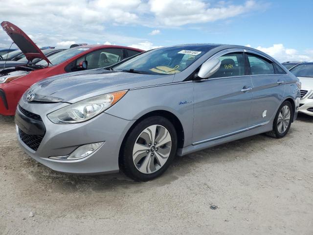 HYUNDAI SONATA HYB 2015 with VIN KMHEC4A4XFA129626 - Photo from auction