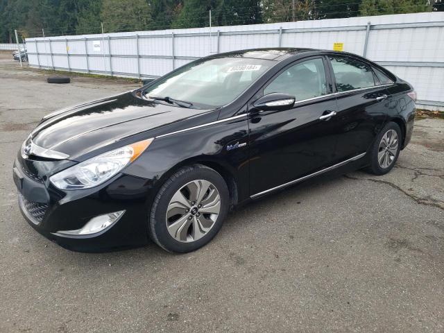 HYUNDAI SONATA HYB 2014 with VIN KMHEC4A40EA106080 - Photo from auction