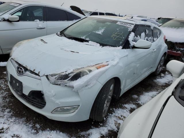 HYUNDAI VELOSTER 2013 with VIN KMHTC6AD6DU146163 - Photo from auction